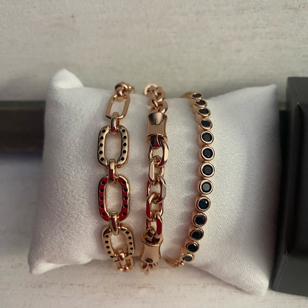 Bomb Party BORG Luxe Layers Onyx Rose Gold